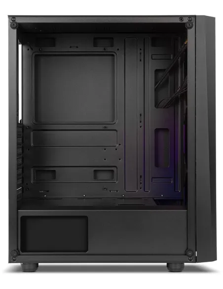 Nox Hummer Frost Cristal Templado USB 3.0 aRGB Negra