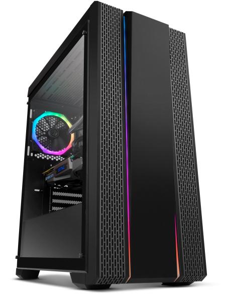 Nox Hummer Fusion Cristal Templado USB 3.0 RGB