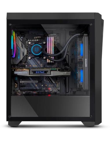 Nox Hummer Fusion Cristal Templado USB 3.0 RGB