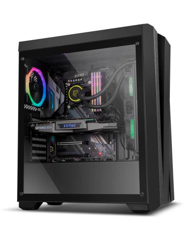 Nox Hummer Fusion Cristal Templado USB 3.0 RGB