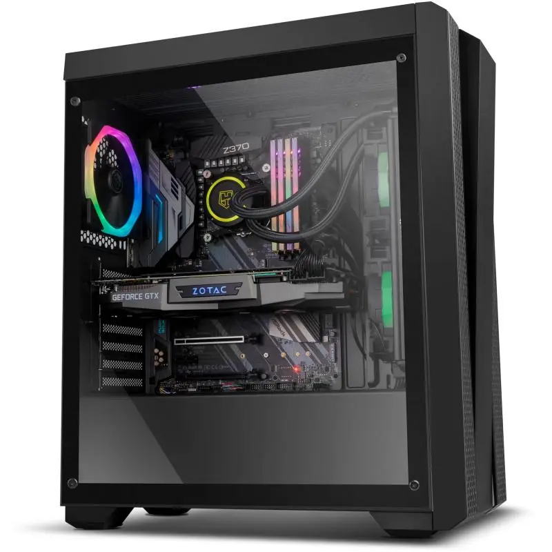 Nox Hummer Fusion Cristal Templado USB 3.0 RGB