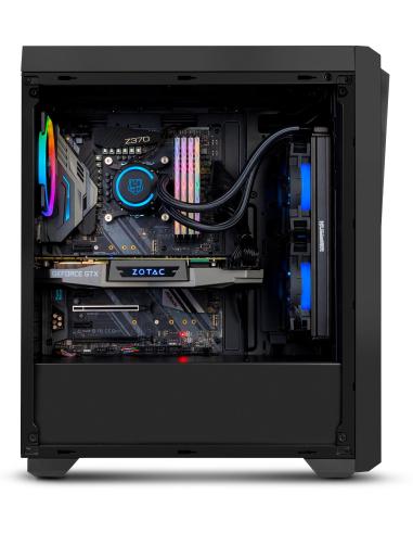 Nox Hummer Fusion Cristal Templado USB 3.0 RGB