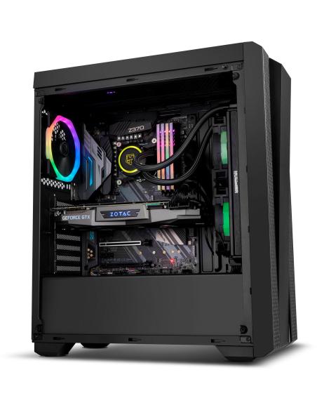 Nox Hummer Fusion Cristal Templado USB 3.0 RGB