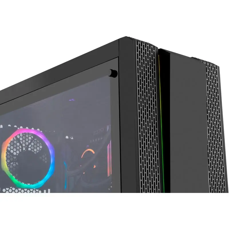 Nox Hummer Fusion Cristal Templado USB 3.0 RGB