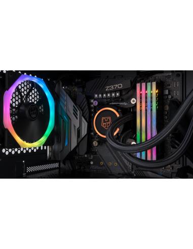 Nox Hummer Fusion Cristal Templado USB 3.0 RGB