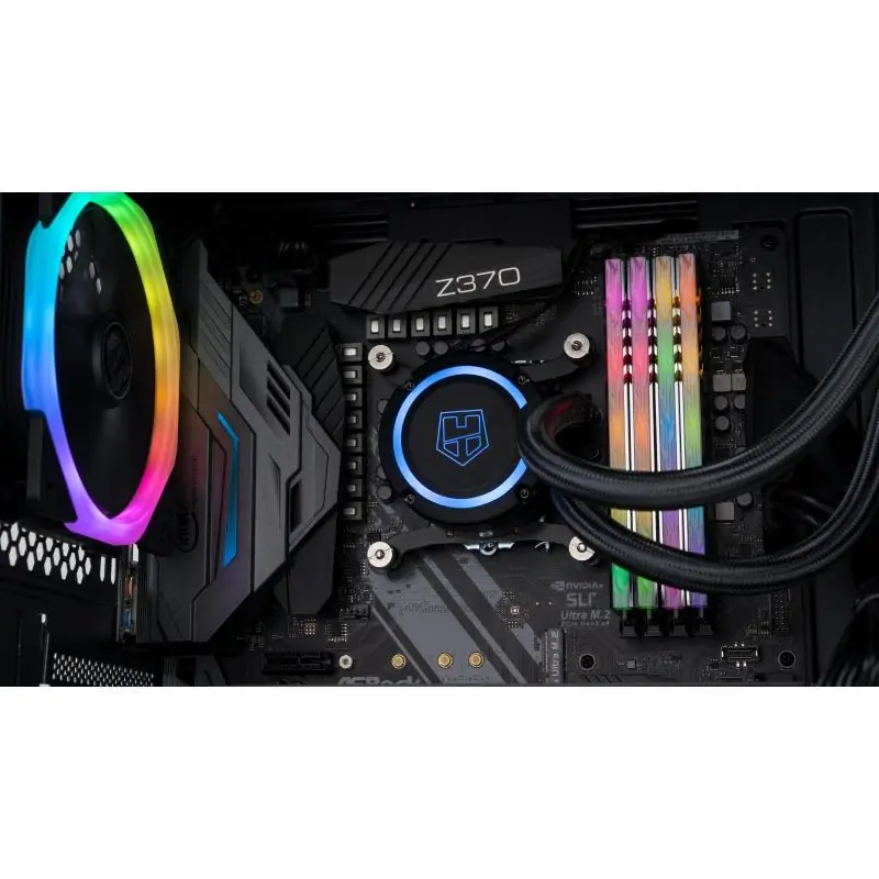 Nox Hummer Fusion Cristal Templado USB 3.0 RGB