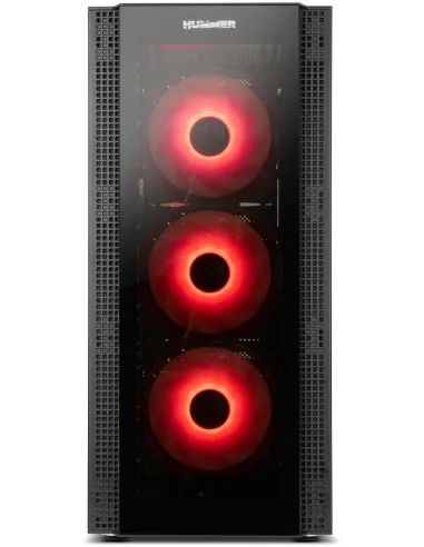 Nox Hummer Horus ARGB E-ATX Cristal Templado USB 3.0 Negra