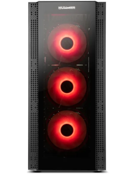 Nox Hummer Horus ARGB E-ATX Cristal Templado USB 3.0 Negra