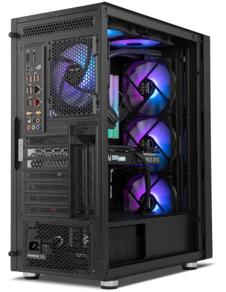 Nox Hummer Horus ARGB E-ATX Cristal Templado USB 3.0 Negra