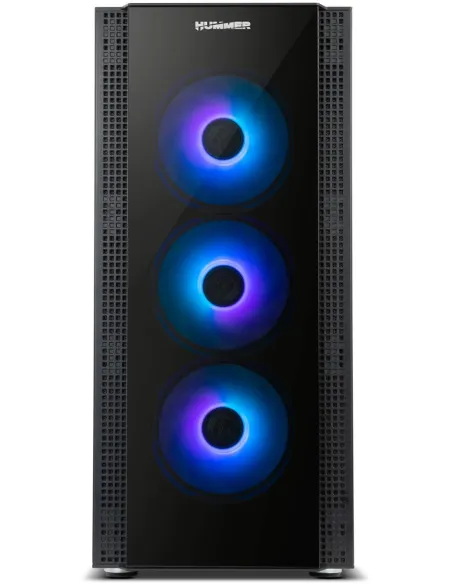 Nox Hummer Horus ARGB E-ATX Cristal Templado USB 3.0 Negra