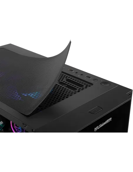 Nox Hummer Horus ARGB E-ATX Cristal Templado USB 3.0 Negra