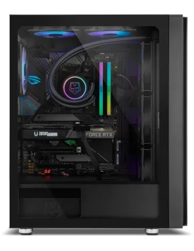 Nox Hummer Horus ARGB E-ATX Cristal Templado USB 3.0 Negra