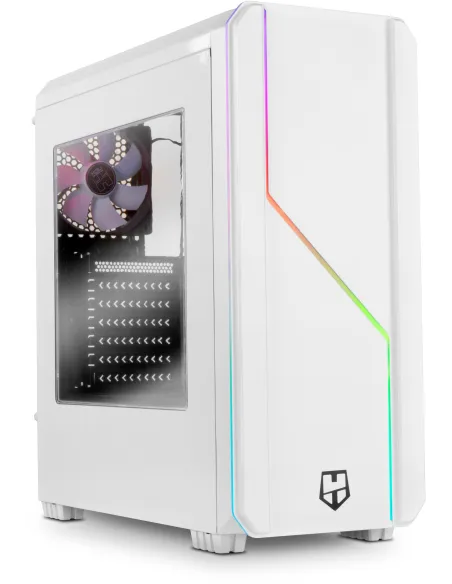 Nox Hummer MC Pro ARGB USB 3.0 Blanca