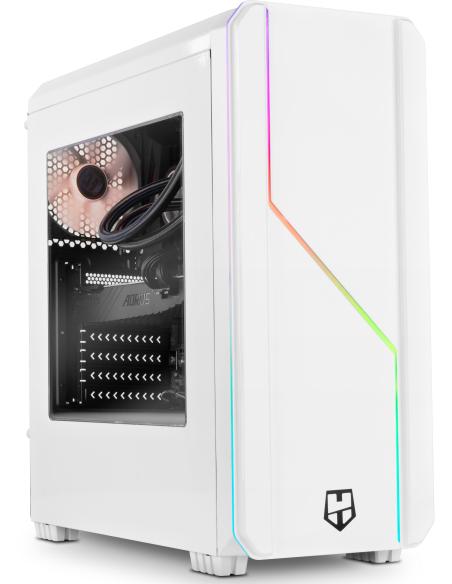 Nox Hummer MC Pro ARGB USB 3.0 Blanca