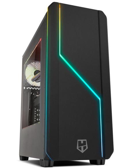 Nox Hummer MC Pro ARGB USB 3.0 Negra