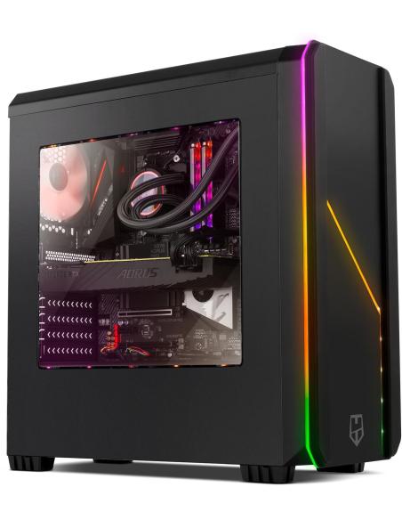 Nox Hummer MC Pro ARGB USB 3.0 Negra