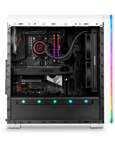 Nox Hummer MC Pro ARGB USB 3.0 Blanca