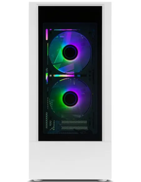 Nox Hummer Nemesis Cristal Templado USB 3.0 aRGB Blanca