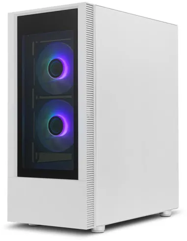 Nox Hummer Nemesis Cristal Templado USB 3.0 aRGB Blanca