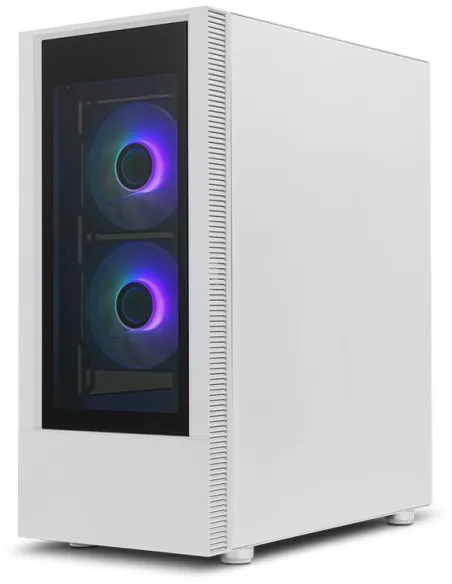 Nox Hummer Nemesis Cristal Templado USB 3.0 aRGB Blanca