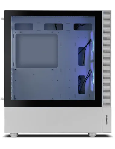 Nox Hummer Nemesis Cristal Templado USB 3.0 aRGB Blanca