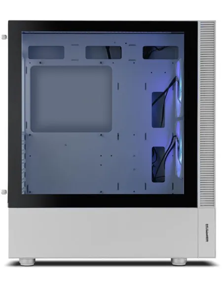 Nox Hummer Nemesis Cristal Templado USB 3.0 aRGB Blanca