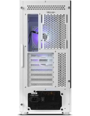Nox Hummer Nemesis Cristal Templado USB 3.0 aRGB Blanca