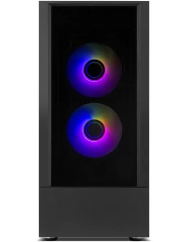 Nox Hummer Nemesis Cristal Templado USB 3.0 aRGB Negra