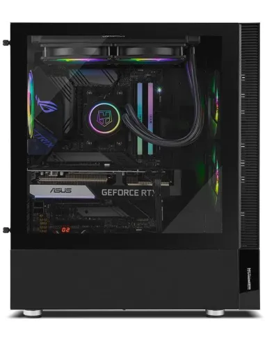 Nox Hummer Nemesis Cristal Templado USB 3.0 aRGB Negra