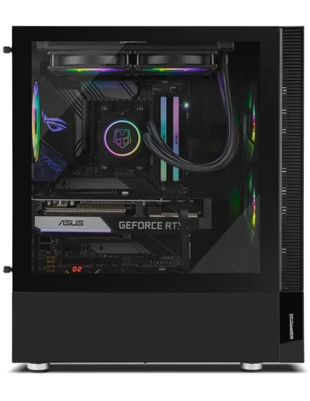 Nox Hummer Nemesis Cristal Templado USB 3.0 aRGB Negra