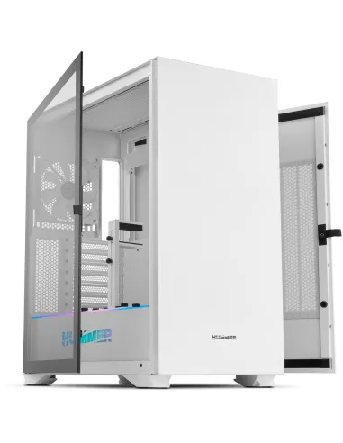 Nox Hummer Nexus Cristal Templado USB 3.0 Blanca