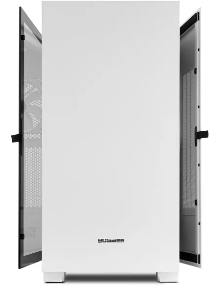 Nox Hummer Nexus Cristal Templado USB 3.0 Blanca