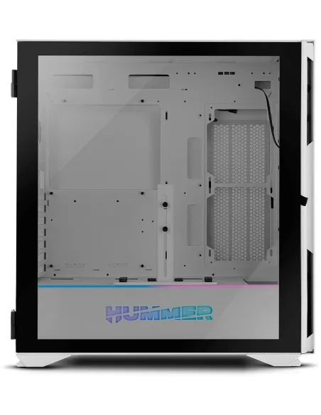 Nox Hummer Nexus Cristal Templado USB 3.0 Blanca