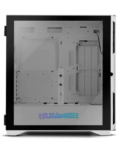 Nox Hummer Nexus Cristal Templado USB 3.0 Blanca