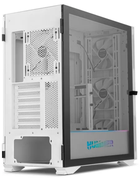 Nox Hummer Nexus Cristal Templado USB 3.0 Blanca