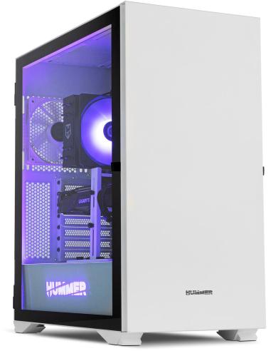 Nox Hummer Nexus Cristal Templado USB 3.0 Blanca