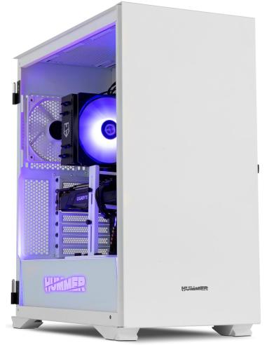 Nox Hummer Nexus Cristal Templado USB 3.0 Blanca