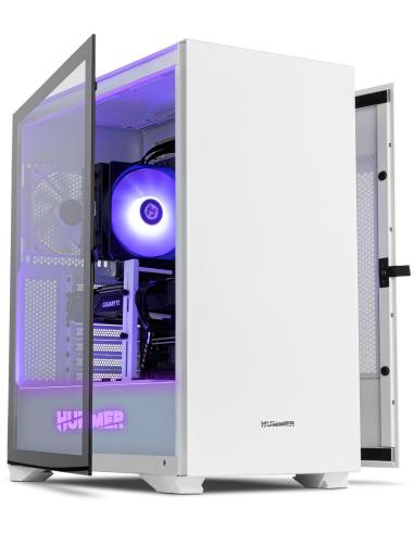 Nox Hummer Nexus Cristal Templado USB 3.0 Blanca