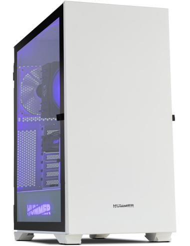 Nox Hummer Nexus Cristal Templado USB 3.0 Blanca