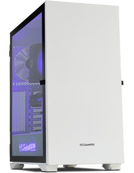 Nox Hummer Nexus Cristal Templado USB 3.0 Blanca