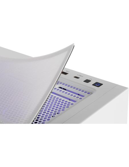 Nox Hummer Nexus Cristal Templado USB 3.0 Blanca