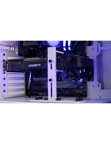 Nox Hummer Nexus Cristal Templado USB 3.0 Blanca