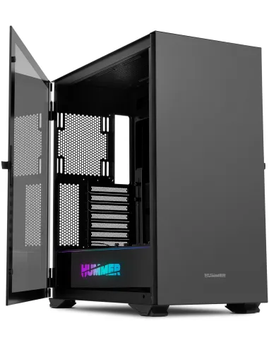 Nox Hummer Nexus Cristal Templado USB 3.0 Negra