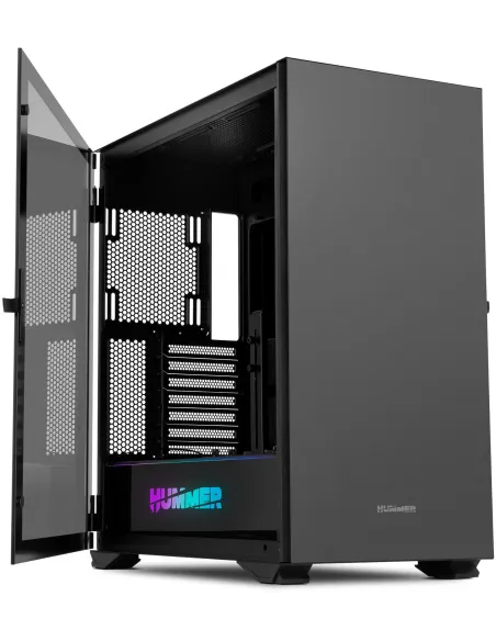 Nox Hummer Nexus Cristal Templado USB 3.0 Negra