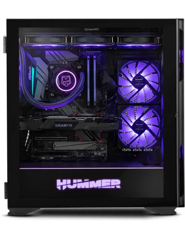 Nox Hummer Nexus Cristal Templado USB 3.0 Negra