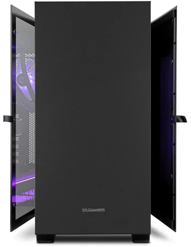 Nox Hummer Nexus Cristal Templado USB 3.0 Negra