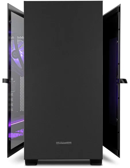 Nox Hummer Nexus Cristal Templado USB 3.0 Negra