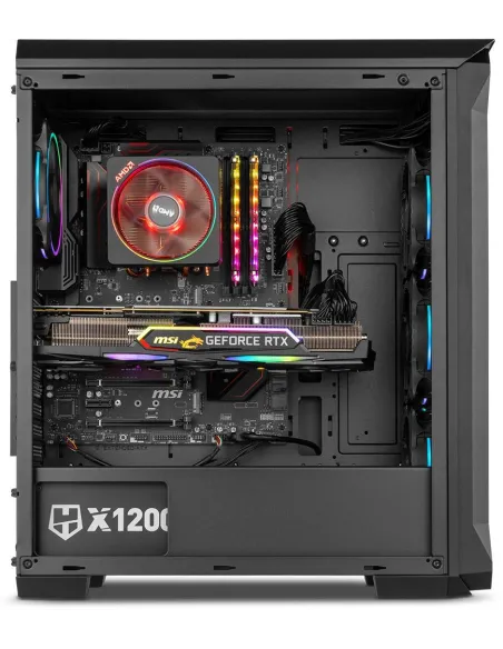 Nox Hummer Quantum Cristal Templado USB 3.0 ARGB
