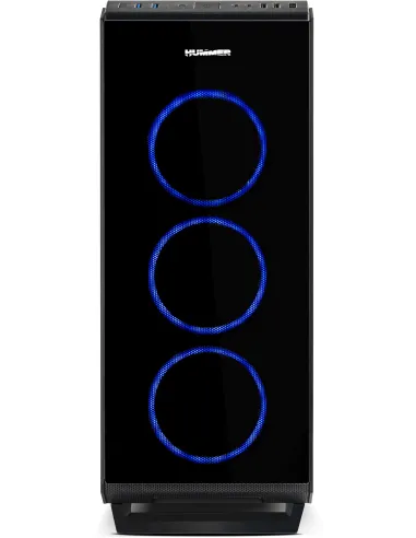 Nox Hummer TGF Cristal Templado USB 3.0 aRGB