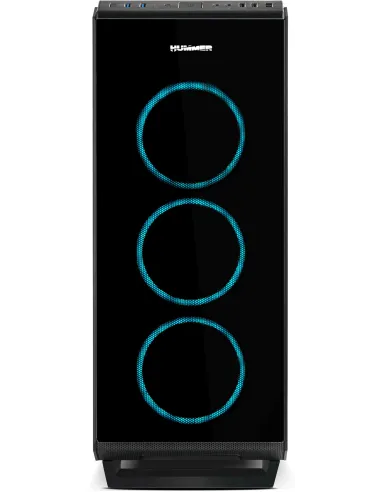 Nox Hummer TGF Cristal Templado USB 3.0 aRGB